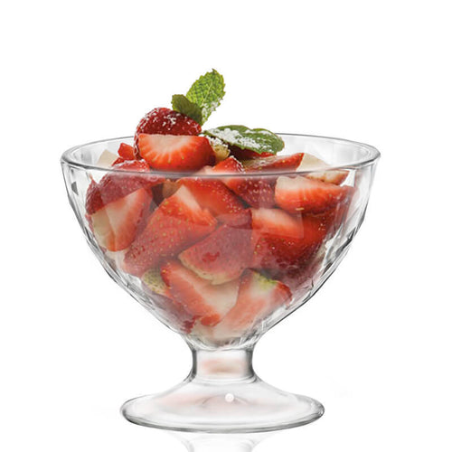 22 5 Cl Bormioli Rocco Diamond Coupe à dessert en verre Set de 12 pièces