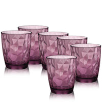 30 5 Cl Bormioli Rocco Diamond Water Glass in Glass Set of 6 Pieces