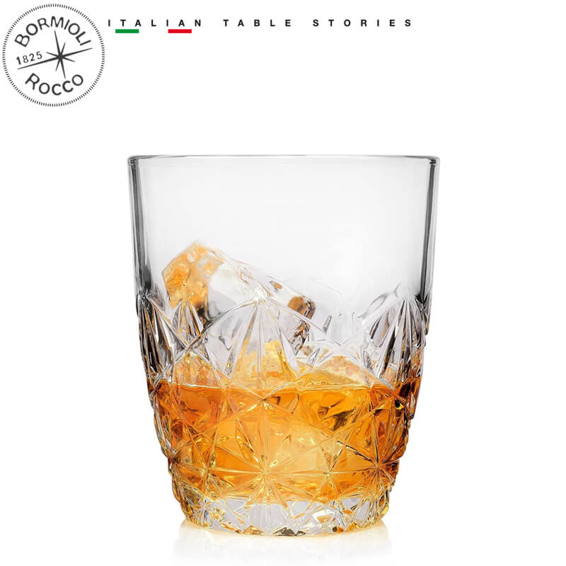 Bormioli Rocco Dedalo Whiskygläser-Set aus Glas Set mit 7 Stück
