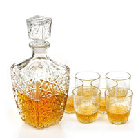 Bormioli Rocco Dedalo Whiskygläser-Set aus Glas Set mit 7 Stück