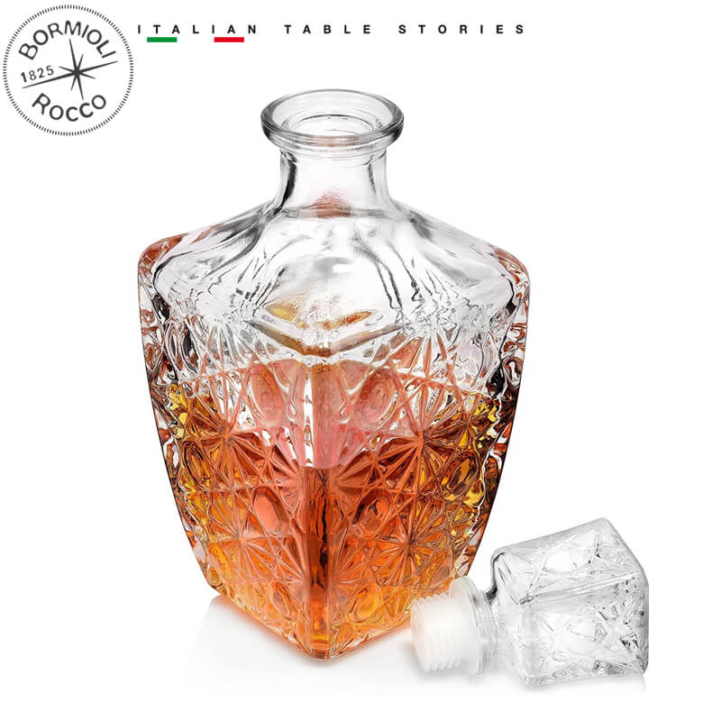 Bormioli Rocco Dedalo Whiskygläser-Set aus Glas Set mit 7 Stück