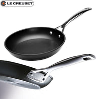 20 26 Cm Le Creuset Les Forgees Non-Stick Frying Pan Set in Aluminum Set of 2 Pcs