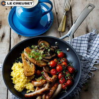 20 26 Cm Le Creuset Les Forgees Non-Stick Frying Pan Set in Aluminum Set of 2 Pcs