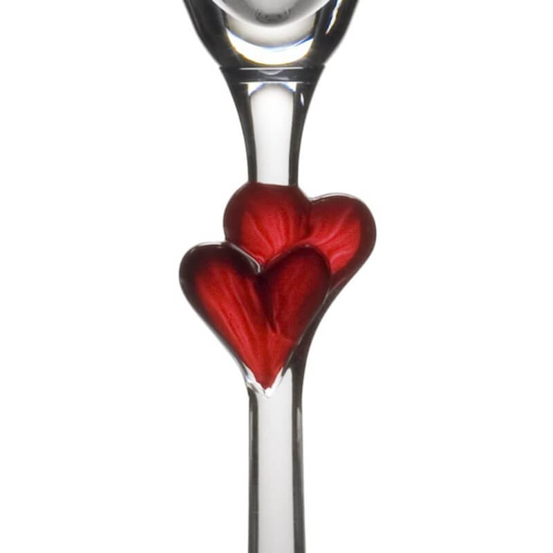 17 5 Cl Stolzle Lausitz L Amour Flûte En Verre Set de 2 Pièces