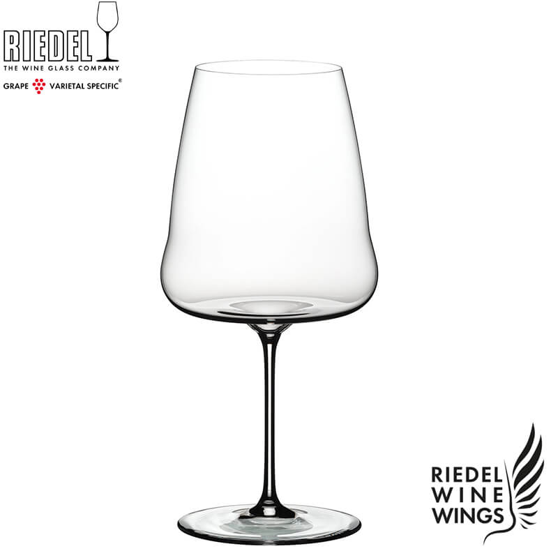 100 2 Cl Riedel Winewings Cabernet Merlot Red Wine Glass in Crystal Glass