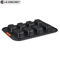 40X30 Cm Le Creuset Forme Speciali Molde mini plum cake rectangular 8 cavidades antiadherente