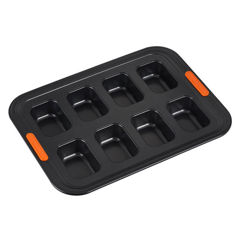 40X30 Cm Le Creuset Forme Speciali Molde mini plum cake rectangular 8 cavidades antiadherente