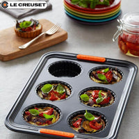 40X30 Cm Le Creuset Forme Speciali Rechteckige Keksform 12 Mulden antihaft