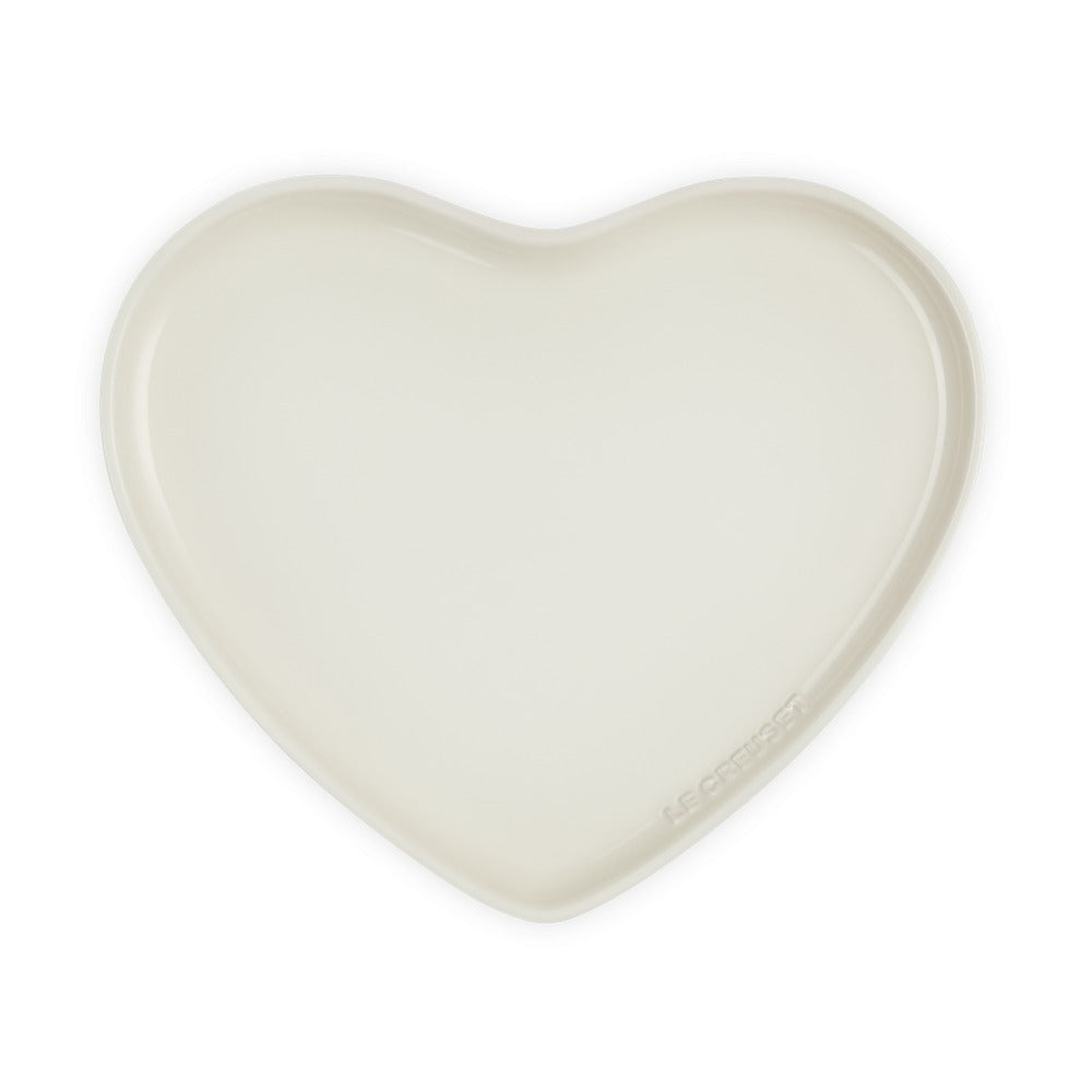 32 cm - Le Creuset bandeja corazón de gres vitrificado