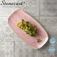 29 8X15 3 Cm Churchill Stonecast plato bandeja rectangular de porcelana vitrificada