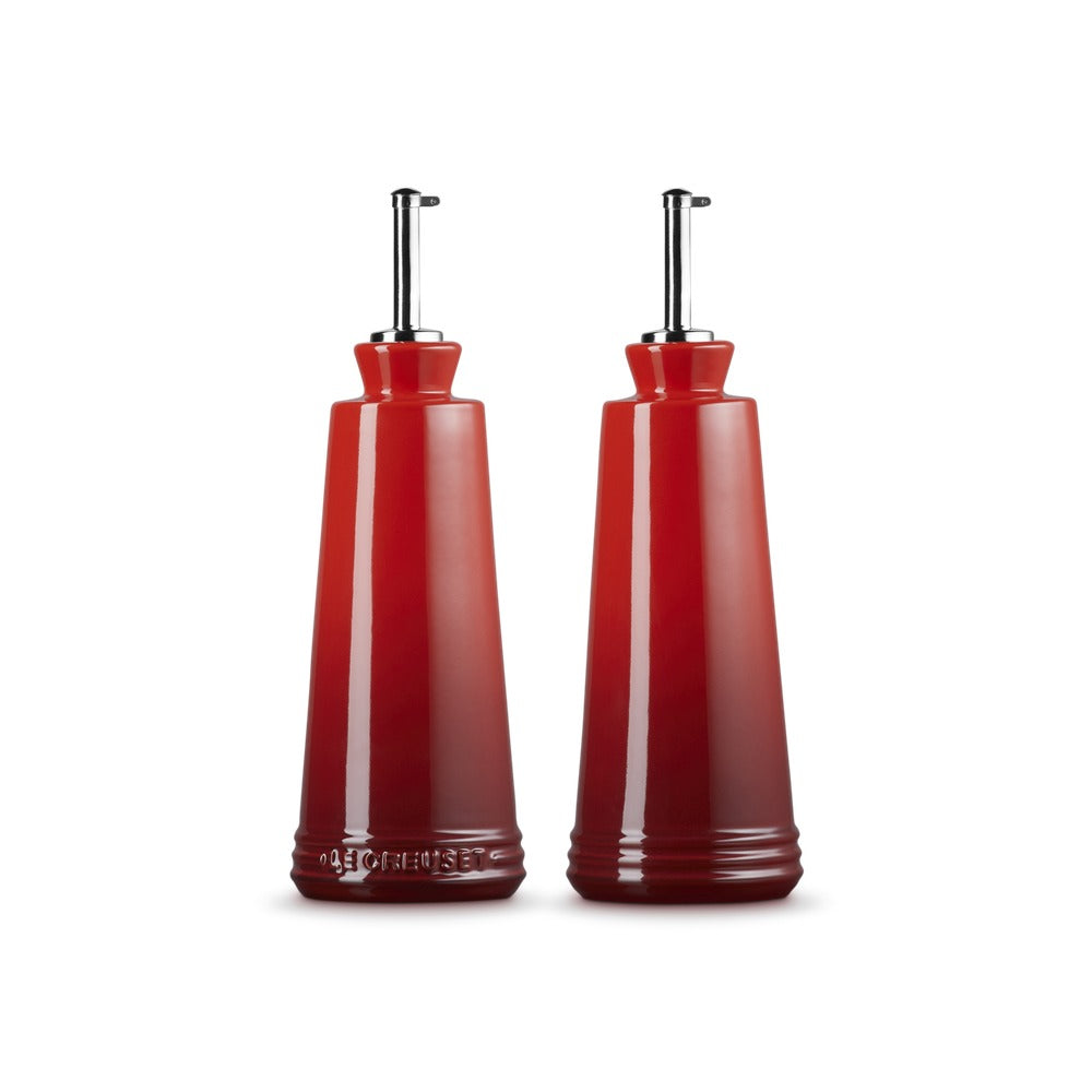 30 cl - Le Creuset Evolution set aceite y vinagre en gres vitrificado - set 2 piezas