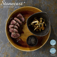 26 Cm Churchill Stonecast flat round plate in vitrified porcelain
