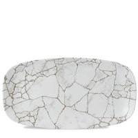 35 8X18 9 Cm Churchill Studio Prints Kintsugi Plato bandeja rectangular de porcelana vitrificada