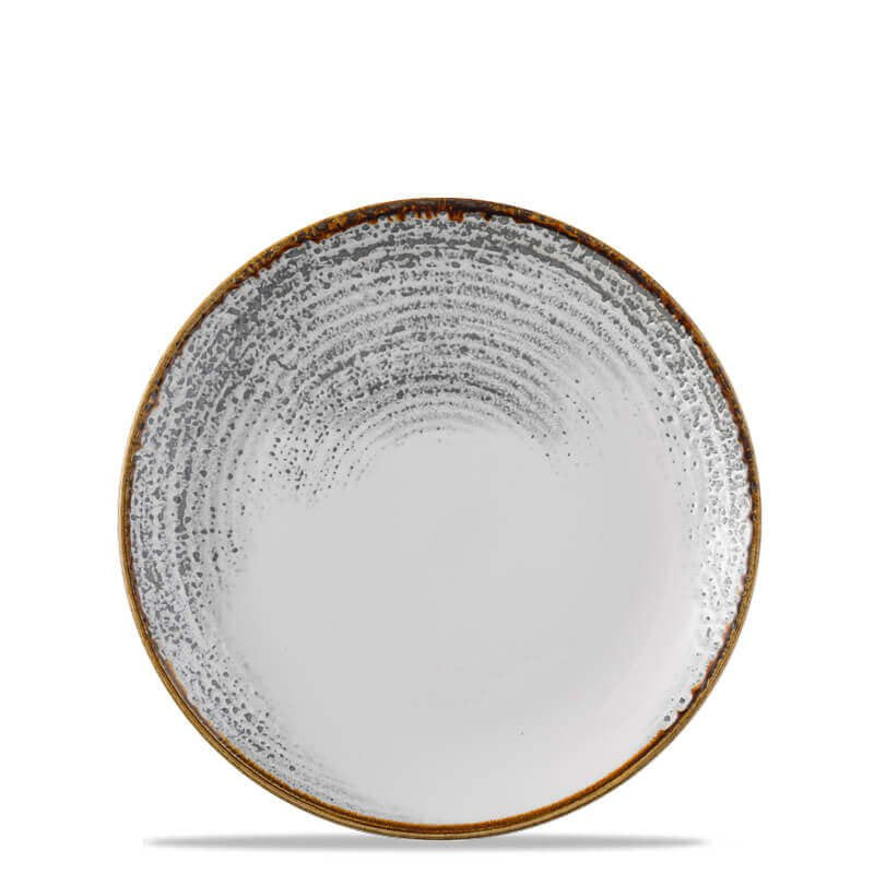 26 Cm Churchill Studio Prints Homespun Plato llano de porcelana vitrificada