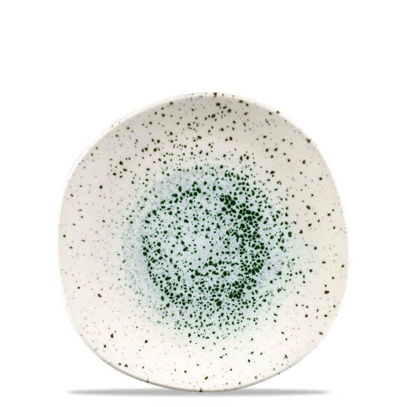 26 Cm Churchill Studio Prints Mineral Organic Plato llano en porcelana vitrificada