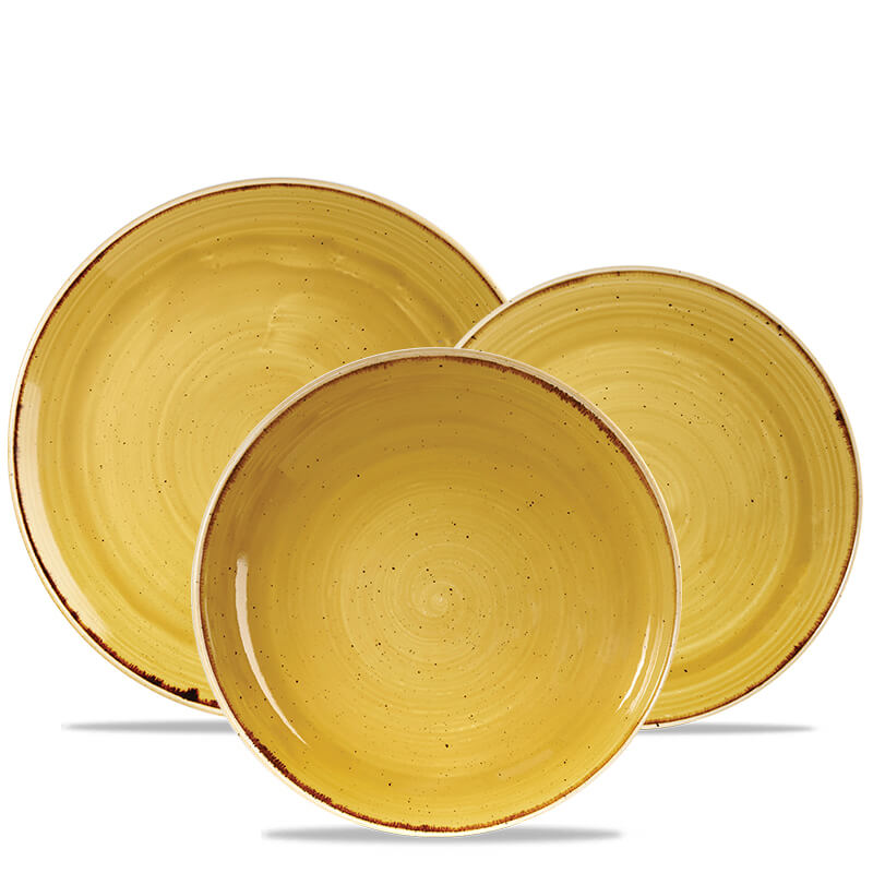 Churchill Stonecast vitrified porcelain dinnerware set - set of 12 pieces