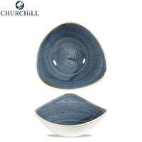 Churchill Stonecast triangular vitrified porcelain dinnerware set - set of 12 pieces