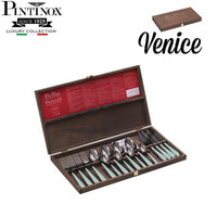 Pintinox Venice cutlery set in stainless steel - set of 16 pieces