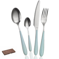 Pintinox Venice cutlery set in stainless steel - set of 16 pieces