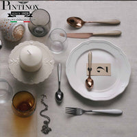Pintinox Venice cutlery set in stainless steel - set of 16 pieces