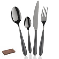 Pintinox Venice cutlery set in stainless steel - set of 16 pieces
