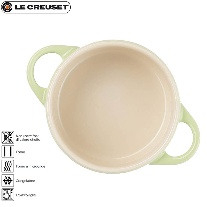 10 Cm Le Creuset Mini Cocotte round casserole in vitrified stoneware