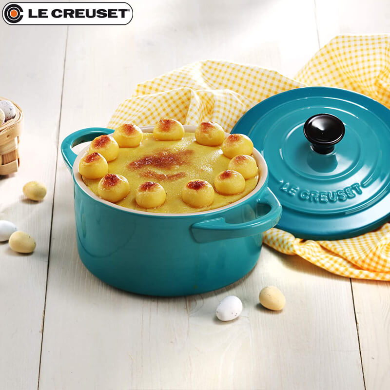 10 Cm Le Creuset Mini Cocotte round casserole in vitrified stoneware