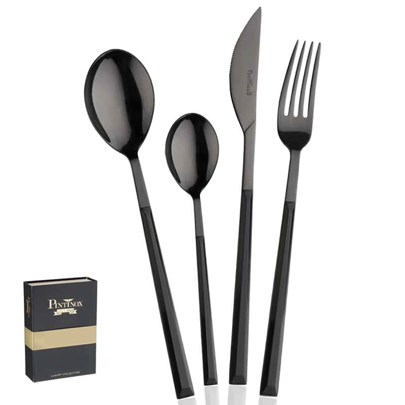 Pintinox Sushi Anniversary Besteckset aus Edelstahl Abs - Set mit 24 Stück