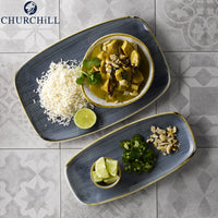 29 9X15 3 Cm Churchill Stonecast Plato Bandeja Rectangular De Porcelana Esmaltada