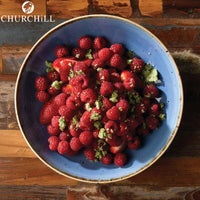 31 Cm Churchill Stonecast deep round plate in vitrified porcelain
