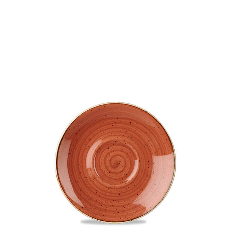 15 6 Cm Churchill Stonecast Piattino Tazza Cappuccino Rotondo In Porcellana