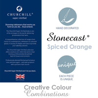 23 5X23 5 Cm Churchill Stonecast Piatto Fondo Triangolare In Porcellana Vetrificata