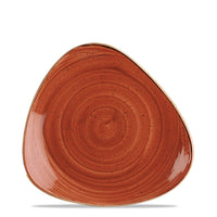 26 5X26 5 Cm Churchill Stonecast plato llano triangular en porcelana vitrificada