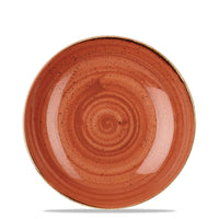 31 Cm Churchill Stonecast deep round plate in vitrified porcelain