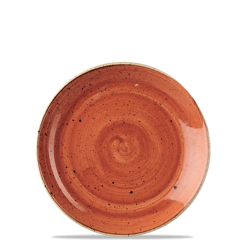 21 7 Cm Churchill Stonecast runder Obst-Dessertteller aus glasiertem Porzellan