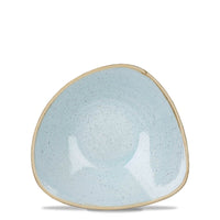 18 5X18 5 Cm Churchill Stonecast deep triangular plate in vitrified porcelain