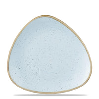 31 Cm Churchill Stonecast Piatto Piano Triangolare In Porcellana Vetrificata