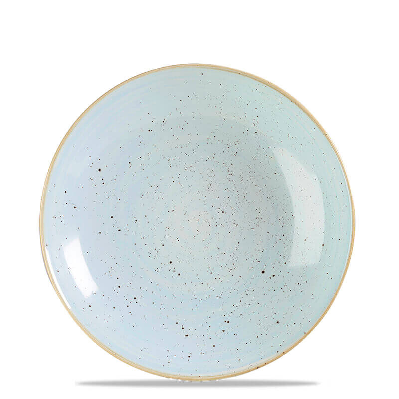 31 Cm Churchill Stonecast deep round plate in vitrified porcelain