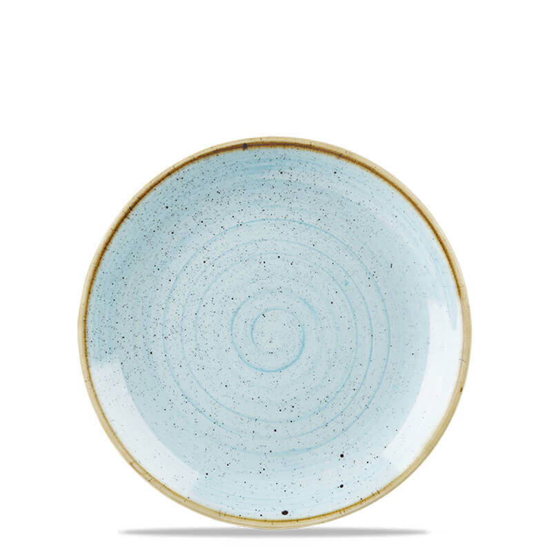 21 7 Cm Churchill Stonecast runder Obst-Dessertteller aus glasiertem Porzellan