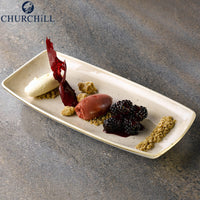 35X18 5 Cm Churchill Stonecast plato bandeja rectangular en porcelana vitrificada
