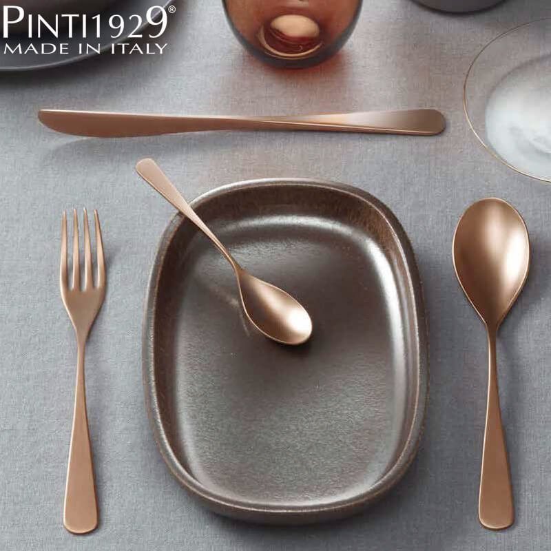 Pintinox Audrey Tafelmes In Roestvrij Staal Set 12 Pz