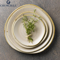 16 5 Cm Churchill Stonecast round bread plate in vitrified porcelain