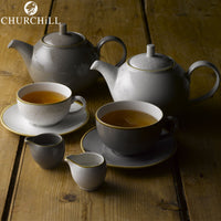11 8 Cm Churchill Stonecast Soucoupe tasse espresso ronde en porcelaine