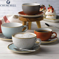 10 Cl Churchill Stonecast taza espresso de porcelana