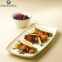 29 5X15 Cm Churchill Stonecast plato bandeja rectangular en porcelana vitrificada