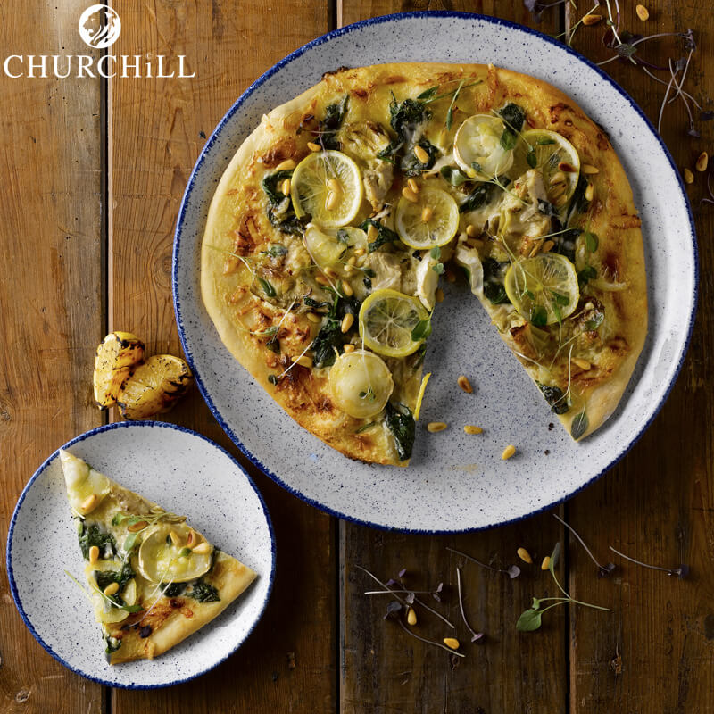 16 5 Cm Churchill Stonecast round bread plate in vitrified porcelain