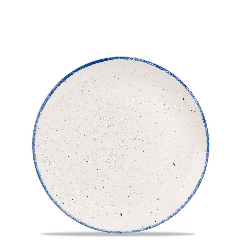 26 Cm Churchill Stonecast flat round plate in vitrified porcelain