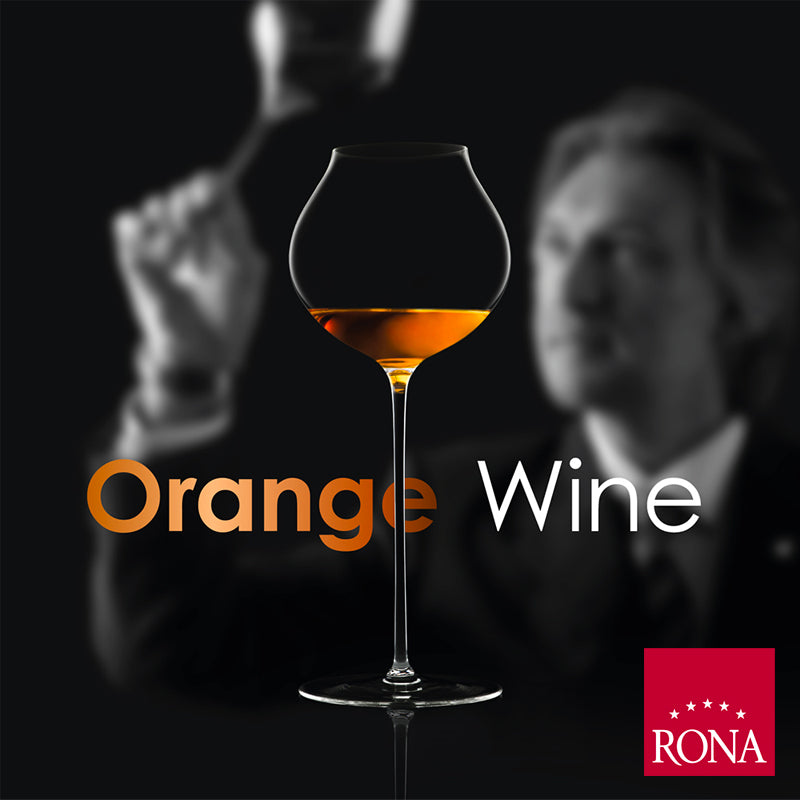 46 Cl Rona Umana Copa de Cata Orange Wine en Vidrio - Set de 6 Piezas
