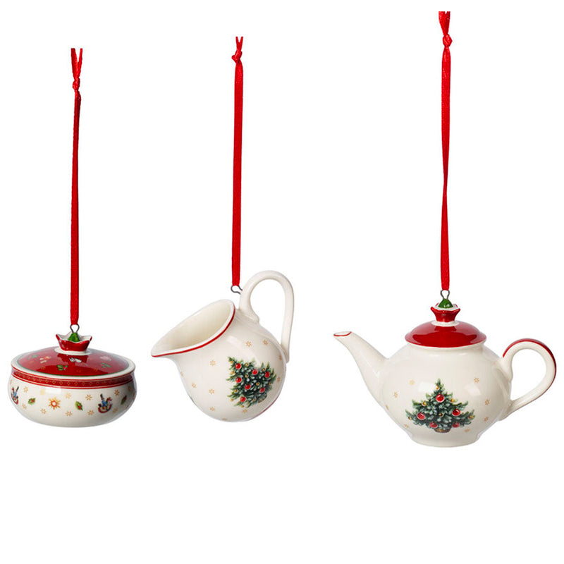 Villeroy And Boch Toy S Delight Dekoratives Kaffeeservice Aus Porzellan Decorata Set 3 Stück