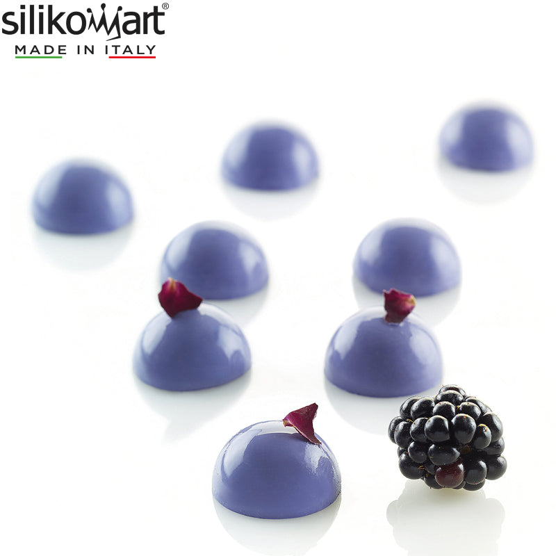 35 Moules Silikomart Micro Dome Moule demi-sphère en silicone